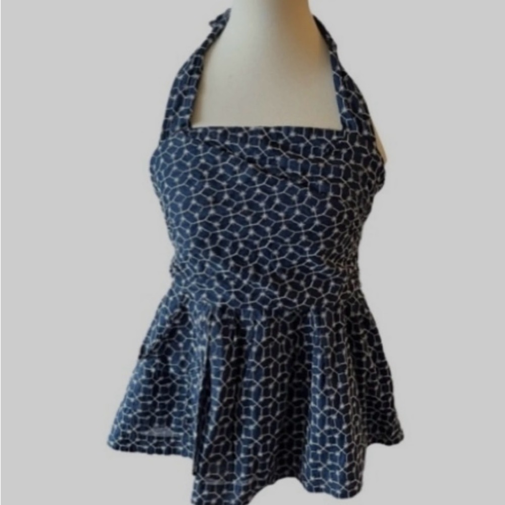 Anthropologie Maeve Star Trails Halter Top
